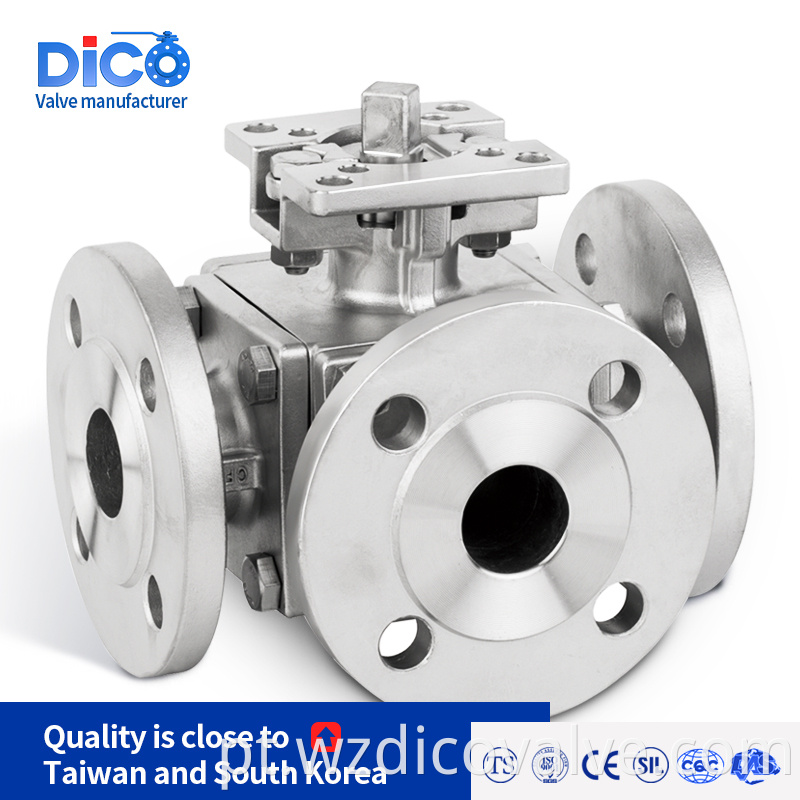 3 WAY BALL VALVE